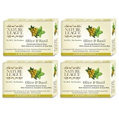 Olive & Basil Natural Soap-400Grams